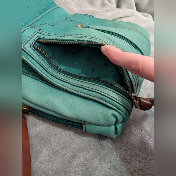 FOSSIL Morgan Crossbody bag, teal - Picture 11 of 16